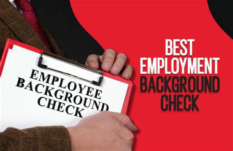 Employment Background Screening Service .